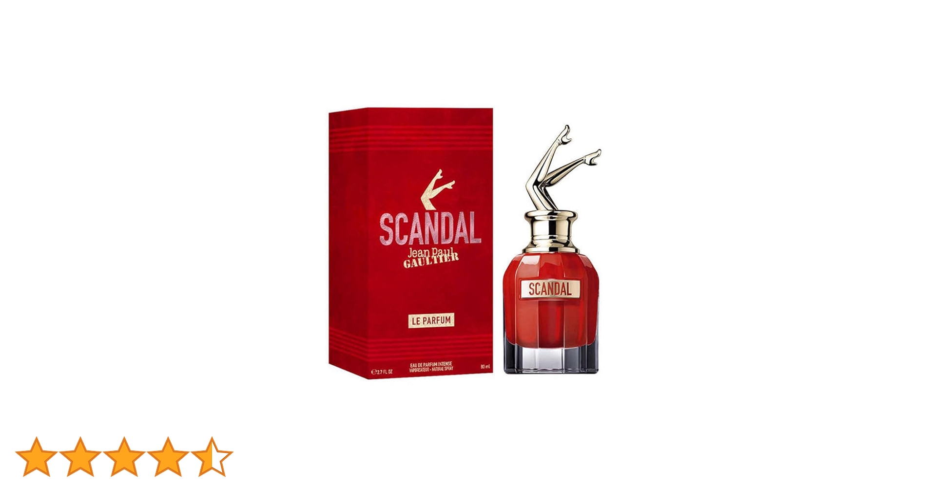Jean Paul Gaultier Scandal Eau De Parfum Intense For Women - 80 ml